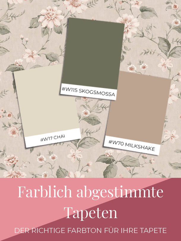 Farbe und Tapete