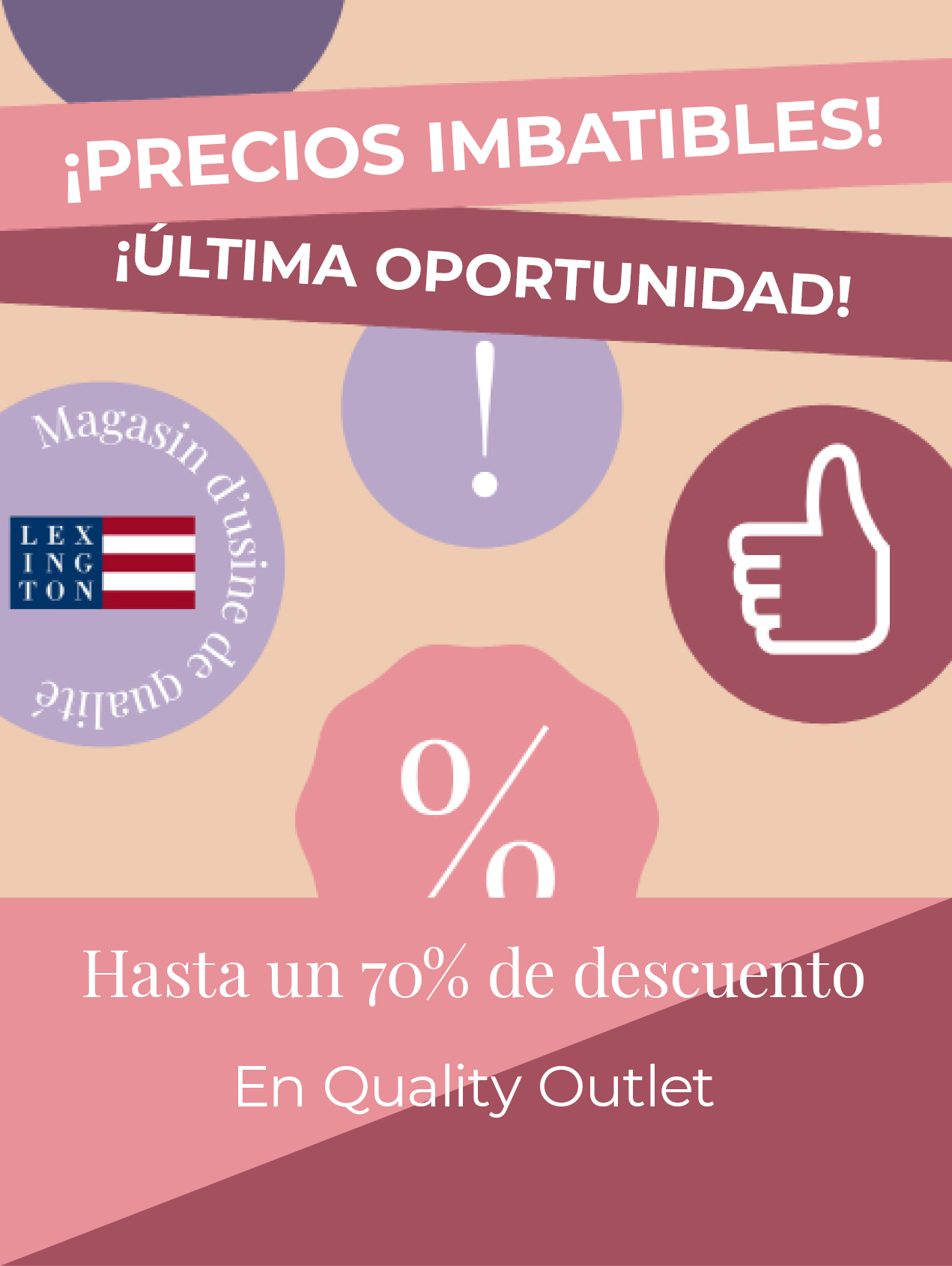 Outlet de calidad